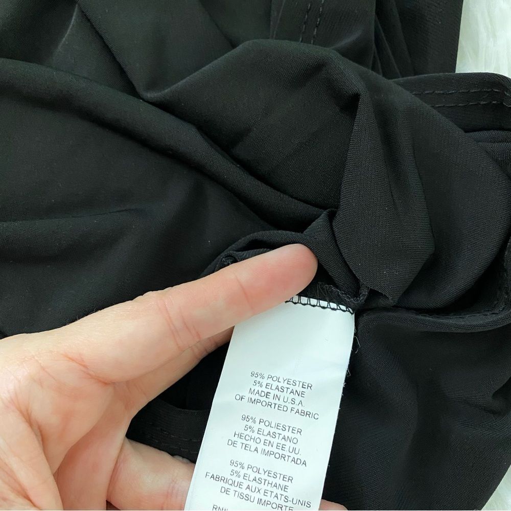 Black Ruffle Dress - Picture 4 of 4
